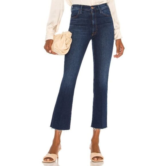 MOTHER The Hustler Ankle Fray Home Movies Size 27 NWT $228 Stretch - Picture 4 of 9